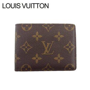 LOUIS VUITTON Bill Compartment Brown beige Women M60930 Authentic secondhand